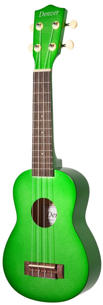  image 2 DUKE-SHGR Ukulele - Soprano - Shiny Green